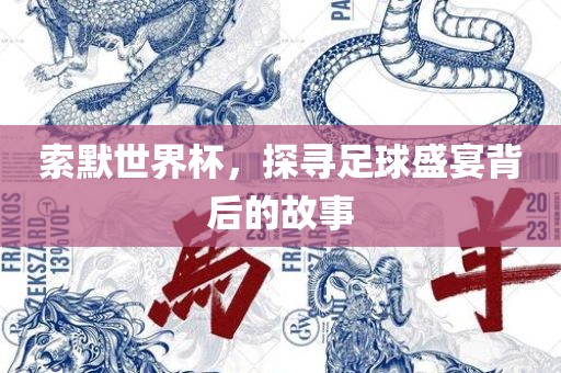 索默世界杯，探寻足球盛宴背后的故事