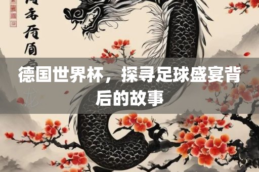 德国世界杯，探寻足球盛宴背后的故事