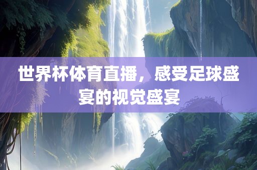 世界杯体育直播，感受足球盛宴的视觉盛宴