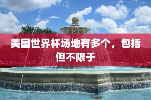 美国世界杯场地有多个，包括但不限于