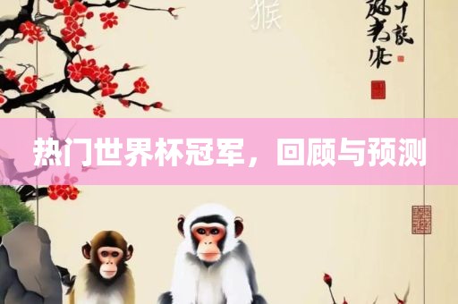热门世界杯冠军，回顾与预测