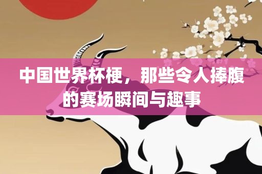 中国世界杯梗，那些令人捧腹的赛场瞬间与趣事