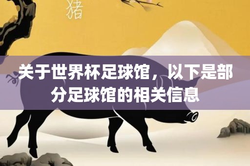 关于世界杯足球馆，以下是部分足球馆的相关信息