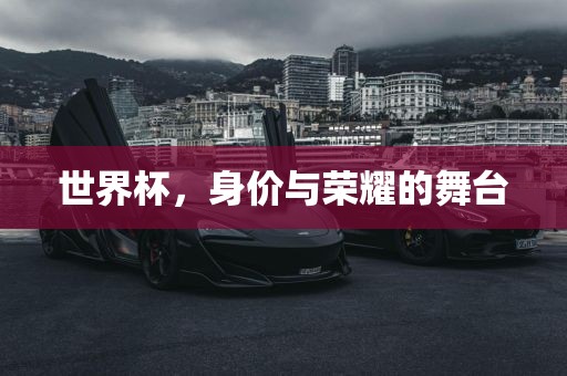 世界杯，身价与荣耀的舞台