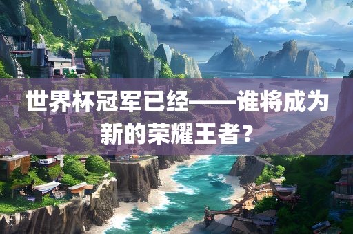 世界杯冠军已经——谁将成为新的荣耀王者？