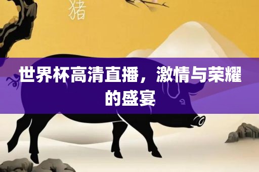 世界杯高清直播，激情与荣耀的盛宴