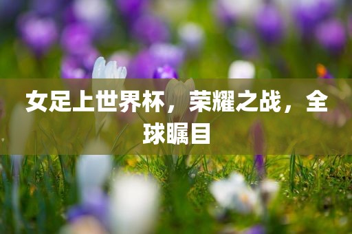 女足上世界杯，荣耀之战，全球瞩目