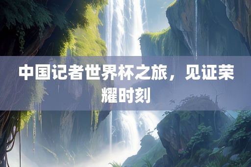 中国记者世界杯之旅，见证荣耀时刻